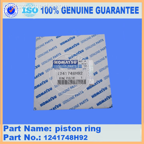 Cincin piston Komatsu D275 6245-31-2010 untuk SAA6D170